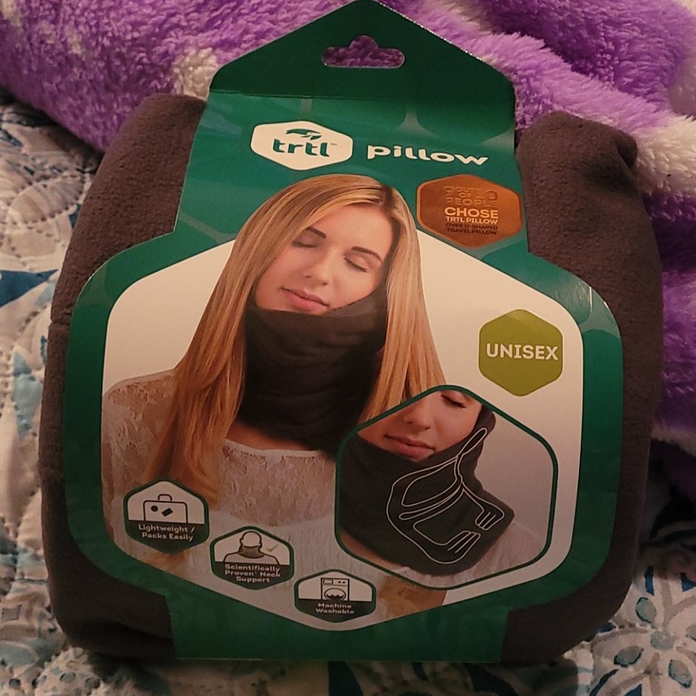 Trtl U-shaped travel pillow